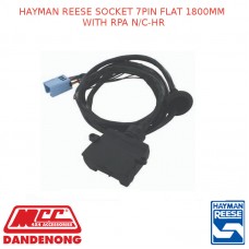 HAYMAN REESE SOCKET 7PIN FLAT 1800MM WITH RPA N/C-HR